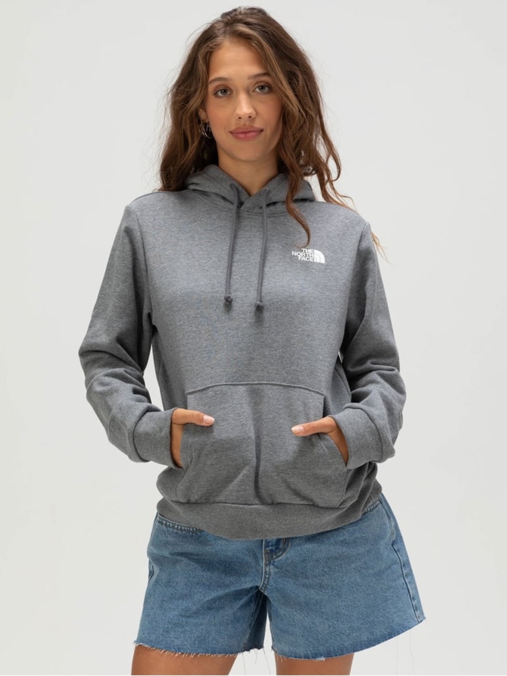 The North Face Women's Pale Grey Hoodie